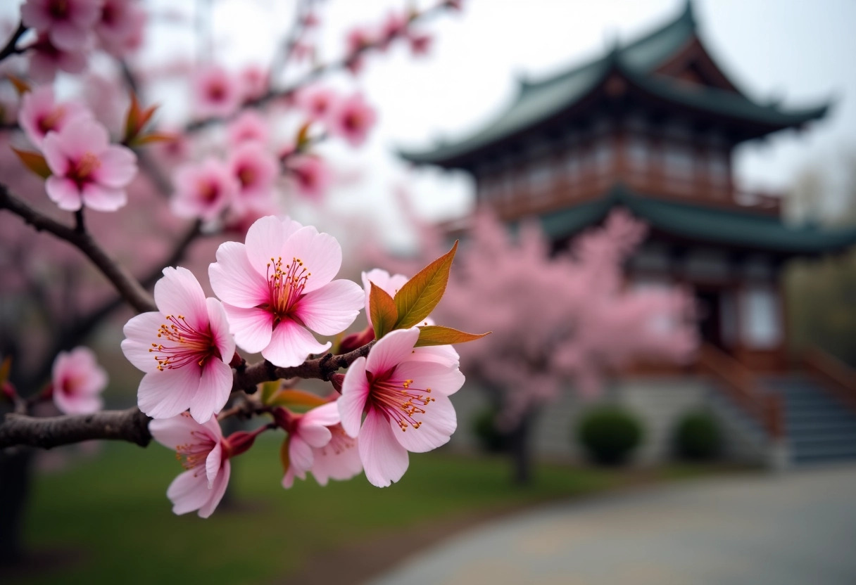 fleur japonaise : l élégance intemporelle des jardins nippons - sakura  jardin